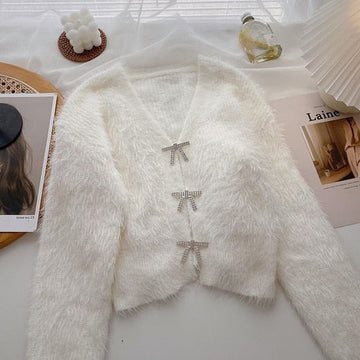 Kaylani Mohair Cardigan - SunsetFashionLA